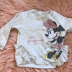 toddler minnie long sleeve shirt - 3t